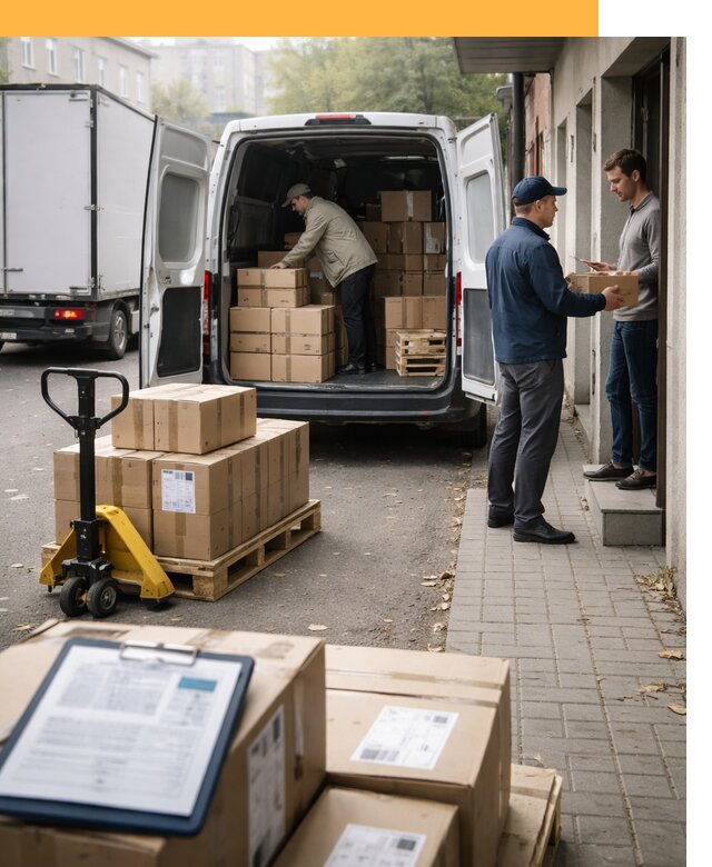 Доставка грузов от двери до двери с таможней от 45594 руб.