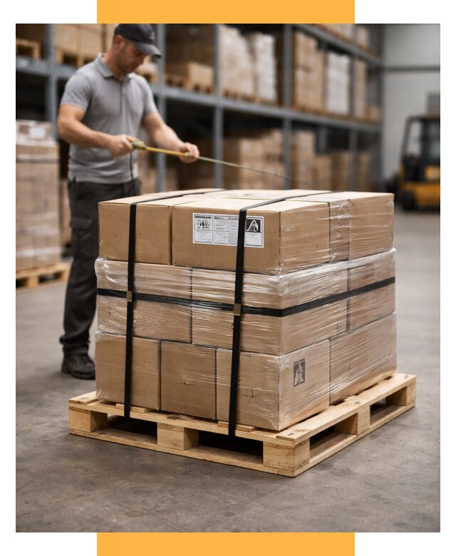 Упаковка и паллетирование грузов от 3546 р. | СетСервис-Днс