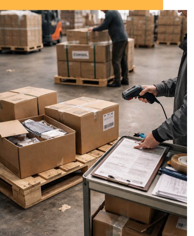 Сборные грузы из Китая: доставка, склад и таможня от 18238