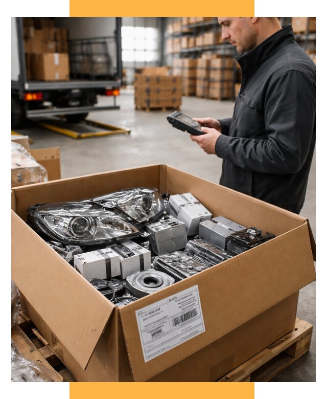 Доставка автозапчастей из Европы под ключ от 12665 р. | СетСервис-Днс