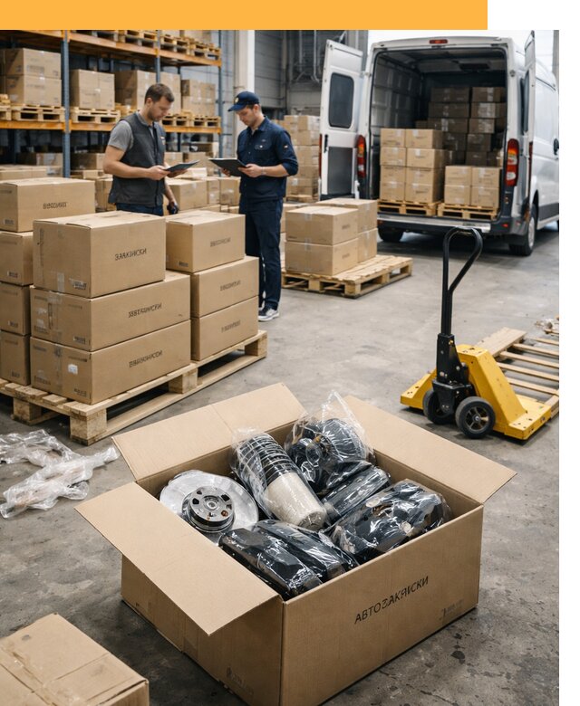Доставка автозапчастей из Европы от 12665 руб быстро и надёжно