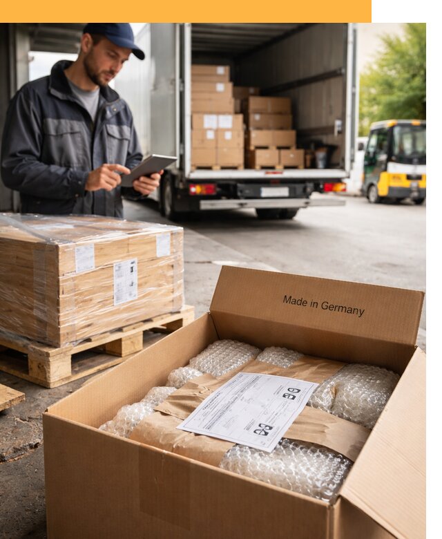 Доставка грузов из Германии от 45594 руб с таможенным оформлением