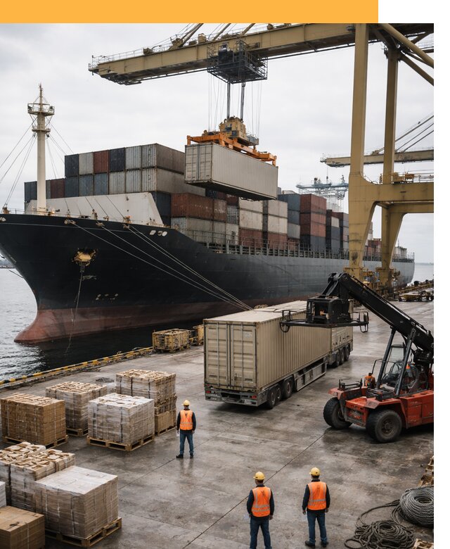 Морские перевозки из Индии: доставка FCL/LCL, таможня от 121584