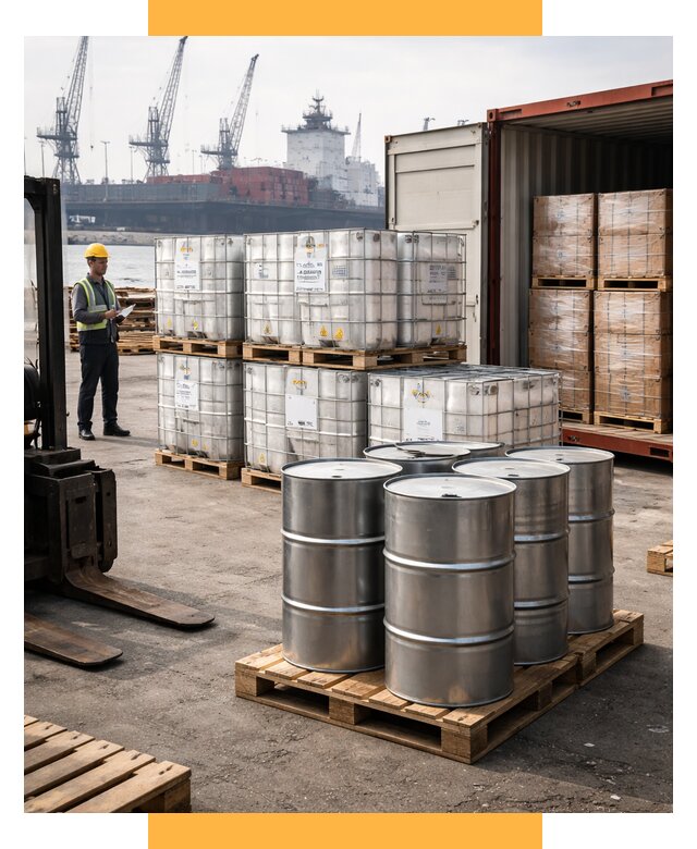 Доставка химического сырья из Индии от 253300 р. | СетСервис-Днс