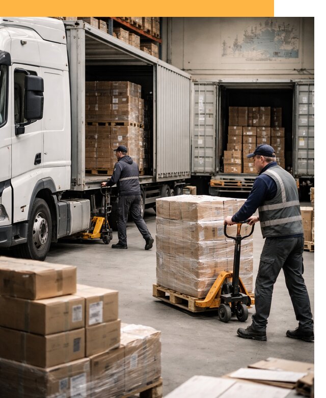 Международная доставка грузов в Эстонию с таможенным сопровождением от 8612 руб.