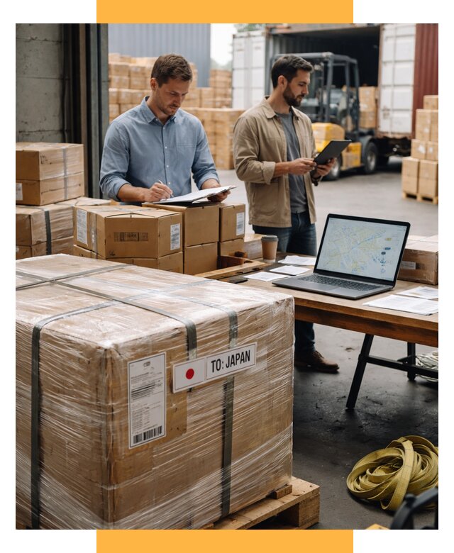 Доставка грузов в Японию от 25330 р., логистика СетСервис-Днс