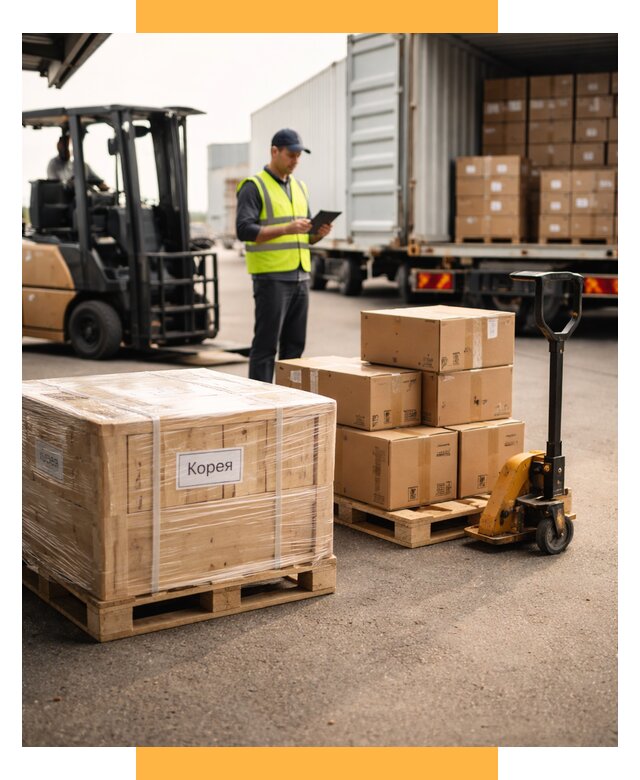 Доставка грузов в Корею из России от 35462 р. | СетСервис-Днс