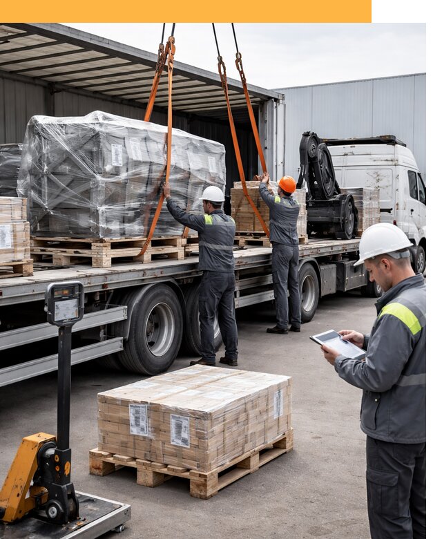 Перевозка крупного оборудования по миру от 30396 руб