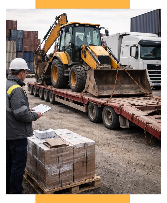 Международная перевозка спецтехники от 45594 р., СетСервис-Днс