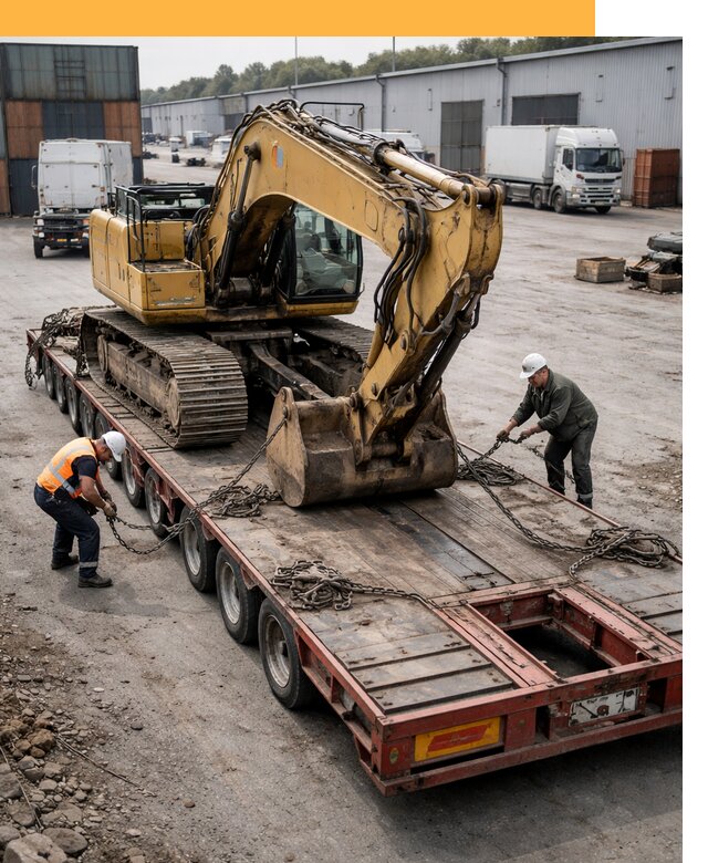 Перевозка спецтехники по России и миру от 45594 руб