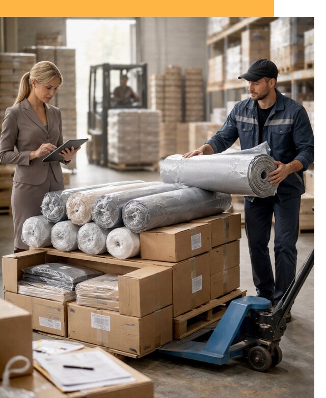 Перевозка текстиля по миру от 15198 руб. с таможней и страхованием