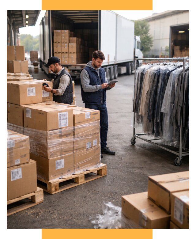 Перевозка и доставка одежды из Китая от 7599 р., СетСервис-Днс