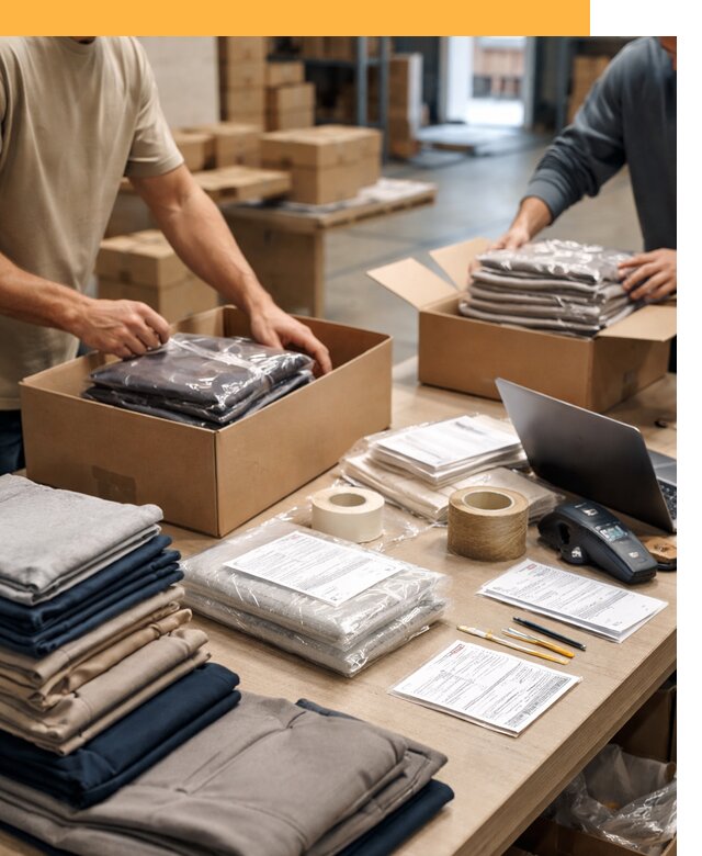 Перевозка одежды по миру от 7599 руб. с таможенным оформлением