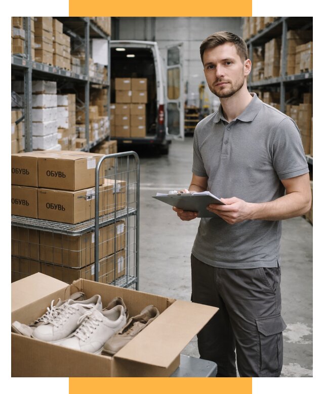 Доставка обуви из Китая и Турции от 4559 р. СетСервис-Днс