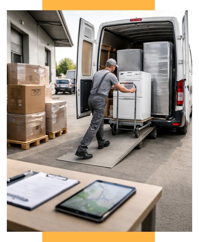 Перевозка бытовой техники от 6586 р. - логистика СетСервис-Днс