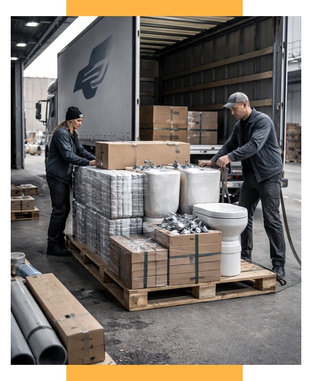 Перевозка сантехники под ключ от 1824 р. | СетСервис-Днс