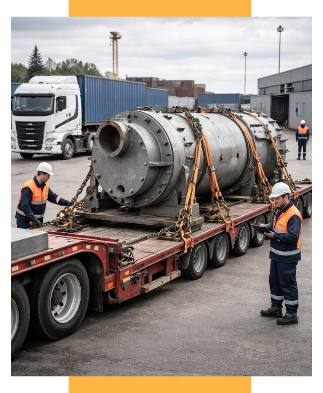 Перевозка тяжеловесных грузов под ключ от 151980 р. | СетСервис-Днс