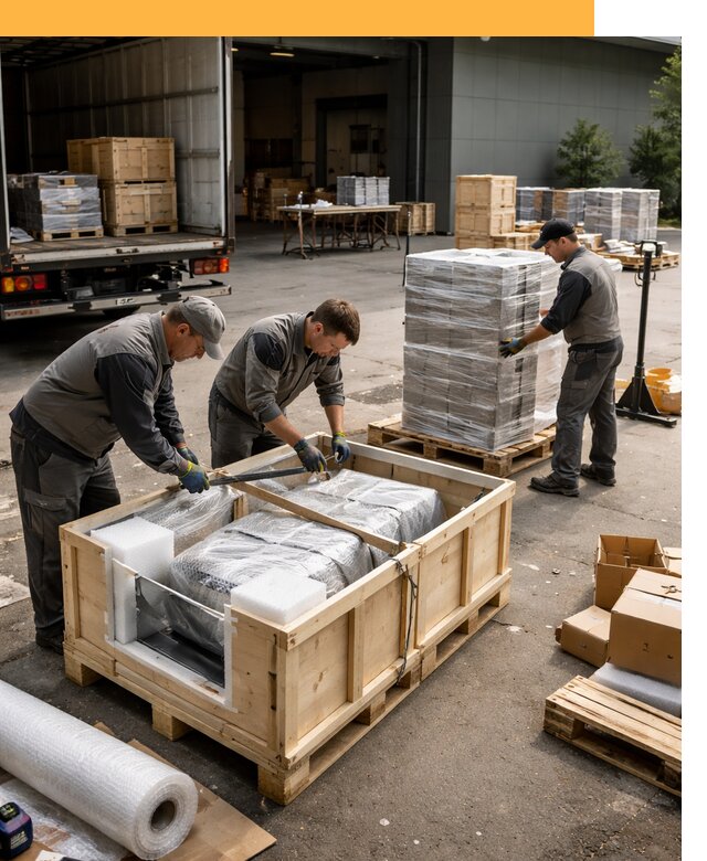 Перевозка выставочных грузов по миру от 25330 руб за м2 с таможней