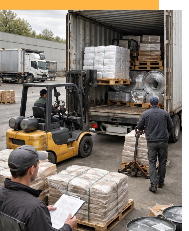 Международная перевозка сырья для производства от 6586 руб