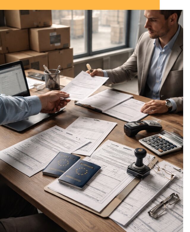 Таможенное оформление грузов из Европы от 8612 руб