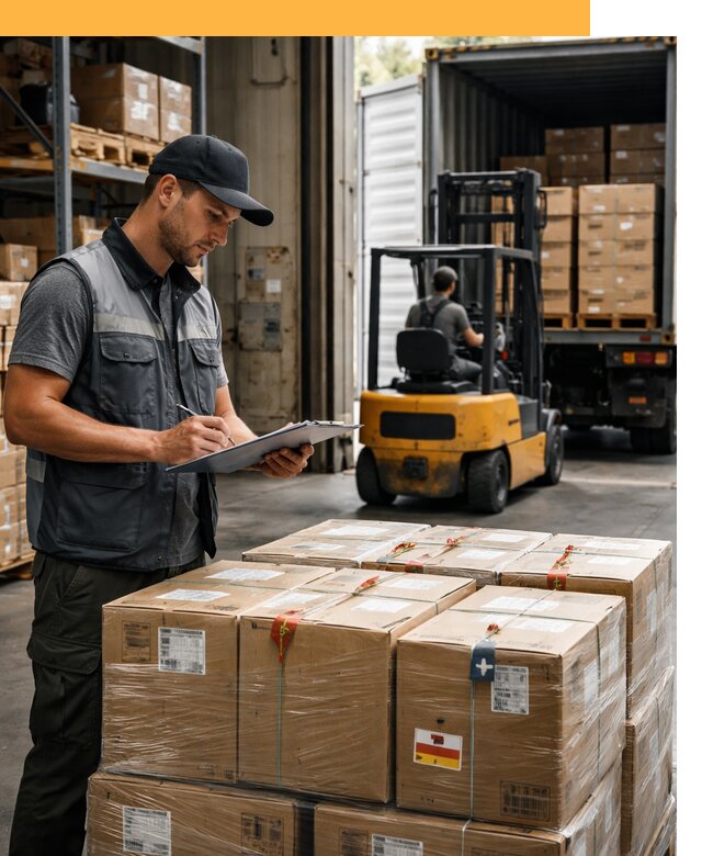 Реэкспорт товаров с таможенным оформлением и доставкой от 12158