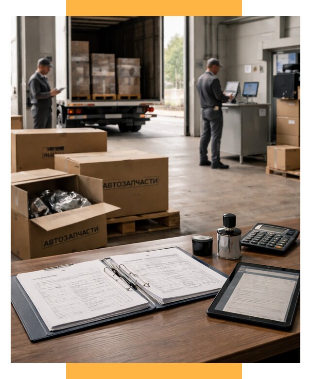 Таможенное оформление автозапчастей под ключ от 8612 р., СетСервис-Днс