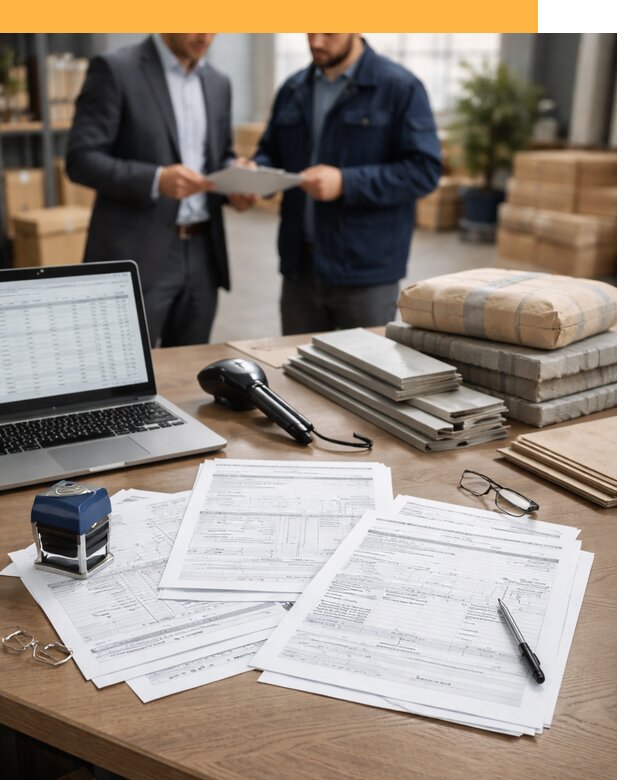 Таможенное оформление строительных материалов от 8612 руб.