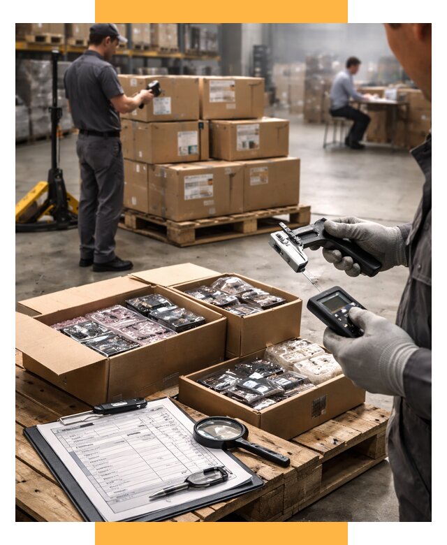 Инспекция товара в Китае от 7599 р. - СетСервис-Днс контроль качества