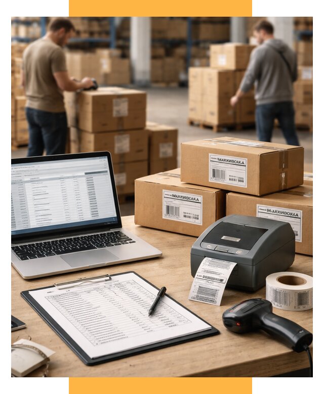 Маркировка импортных товаров от 4559 р. под ключ, СетСервис-Днс