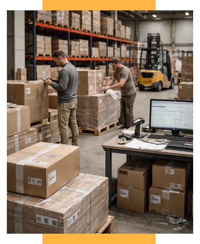 Склад консолидации в Европе от 6586 р., услуги СетСервис-Днс